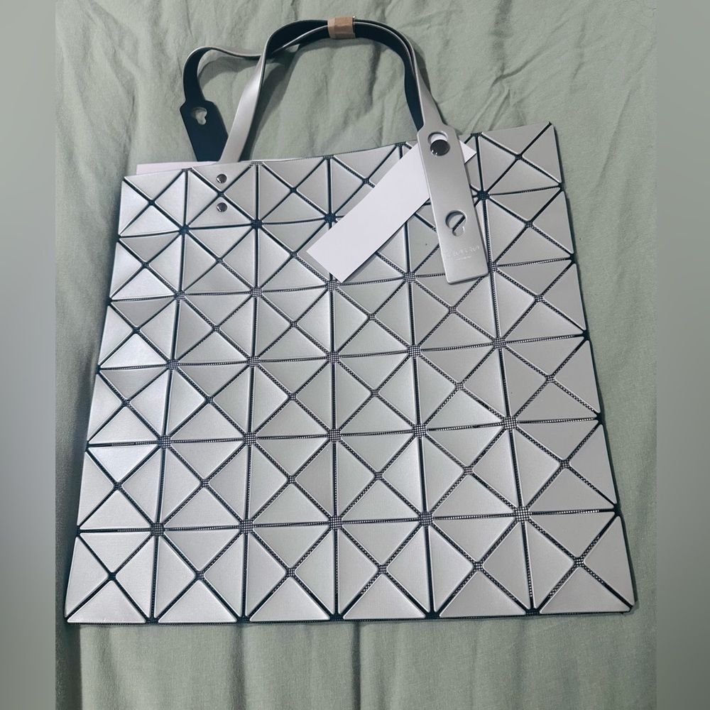 ISSEY MIYAKE BAO BAO Silver Tote NWT